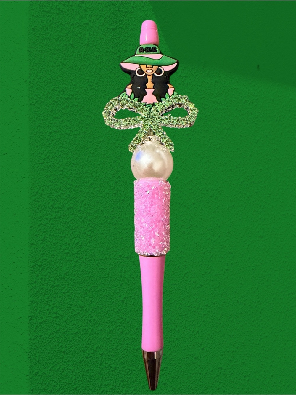 AKA Pink crystal beaded Pen new in package Pinkies and Pearls